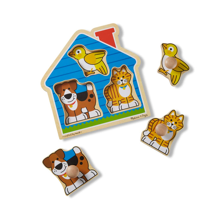 House Pets Jumbo Knob Puzzle - 3 Pieces M5