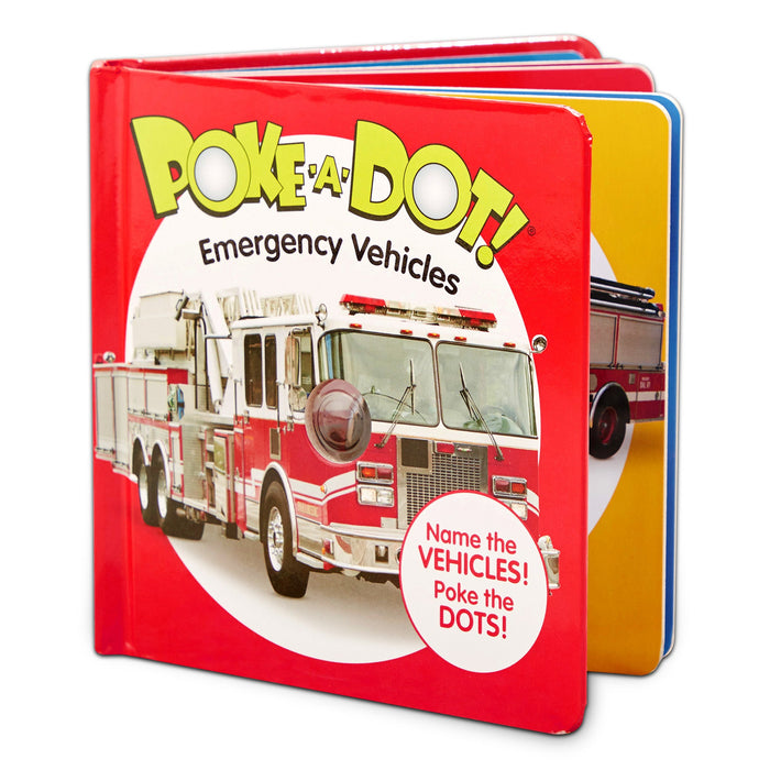 Poke-a-Dot: Emergency Vehicles Board Book X5
