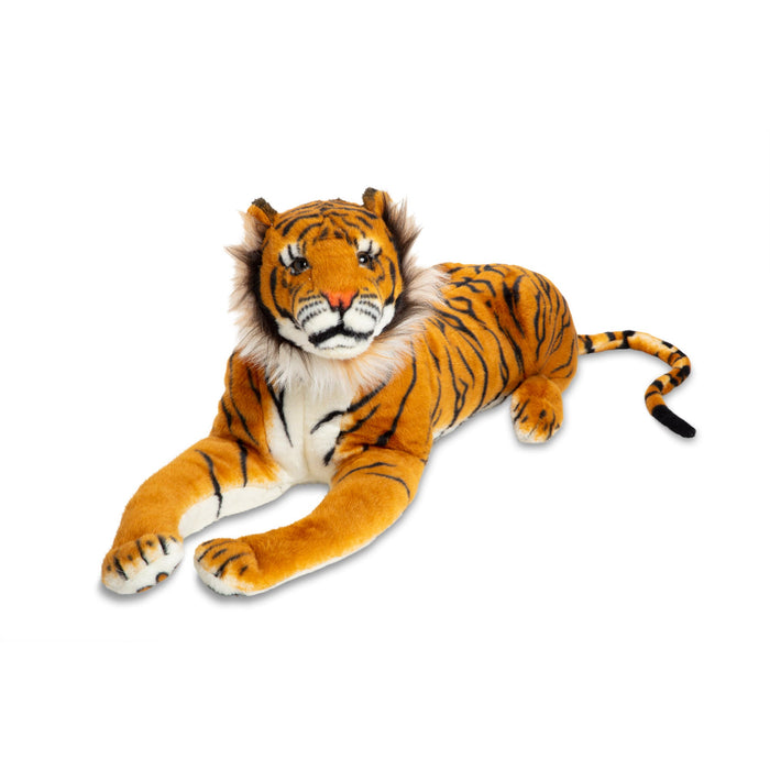 Tiger Lifelike Plush Stuffed Animal O0