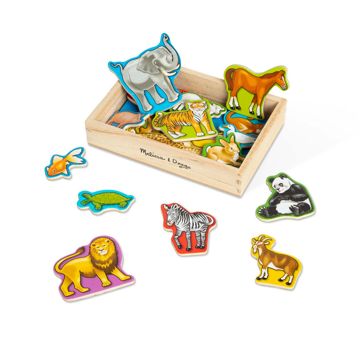 Wooden Animal Magnets N9