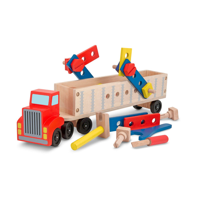 Wooden Big Rig Building Set W3