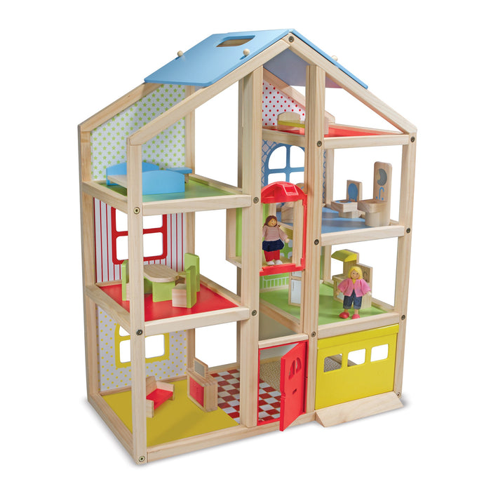 Wooden Hi-Rise Dollhouse T9