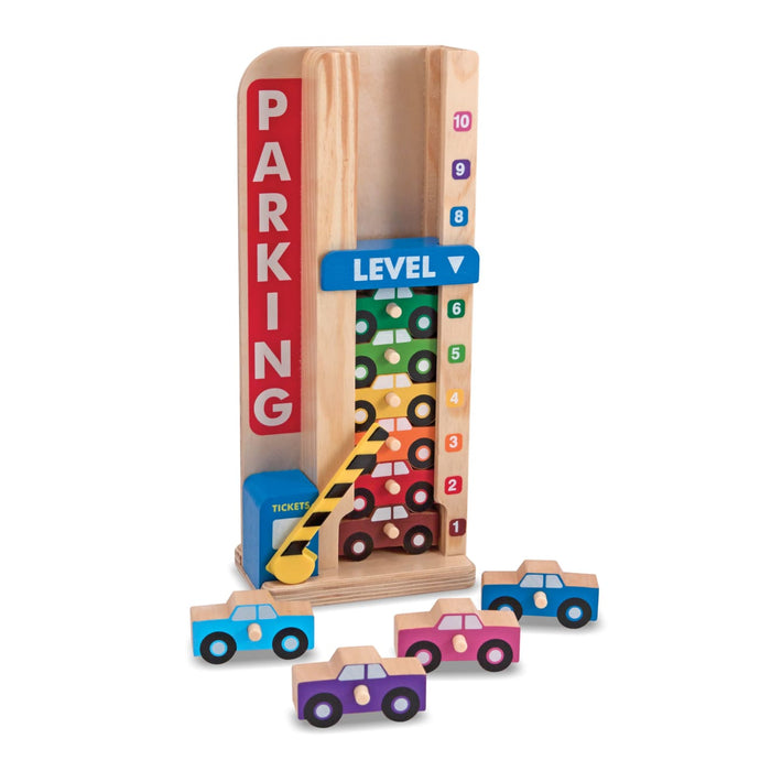 Wooden Stack & Count Parking Garage C5