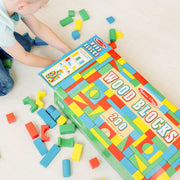 200 Piece Wood Blocks Set M7