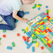 200 Piece Wood Blocks Set M7