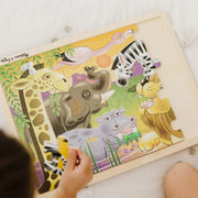 African Plains Wooden Jigsaw Puzzle - 24 Pieces J9