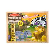 African Plains Wooden Jigsaw Puzzle - 24 Pieces J9