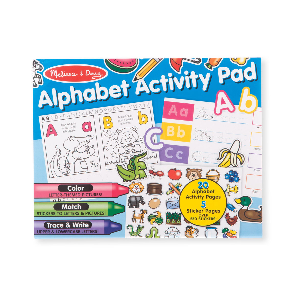 Alphabet Activity Sticker Pad G8
