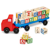 Alphabet Blocks Wooden Truck P7
