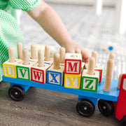 Alphabet Blocks Wooden Truck P7