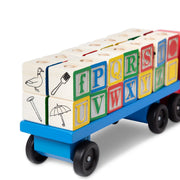 Alphabet Blocks Wooden Truck P7
