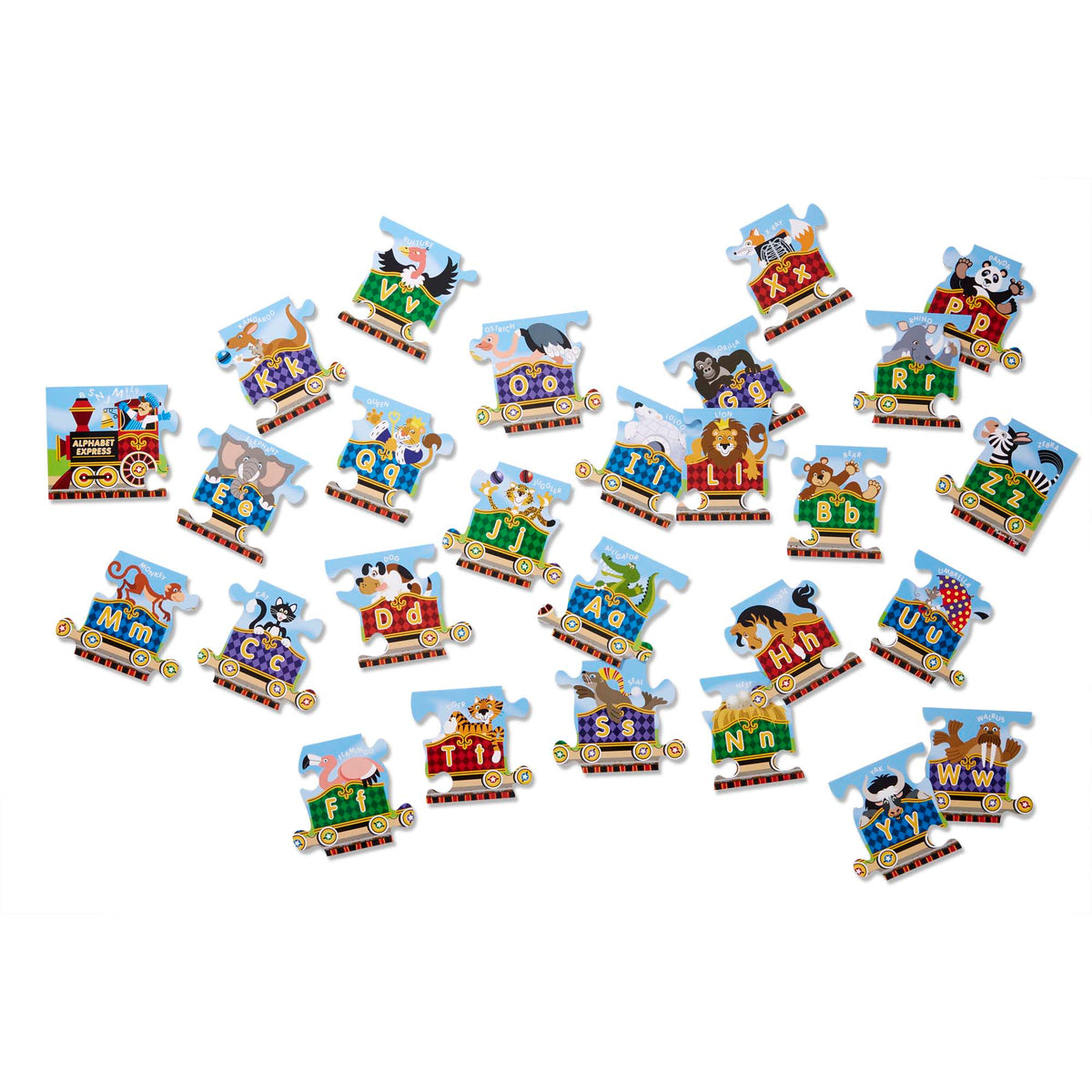 Alphabet Express Floor Puzzle - 27 Pieces J7