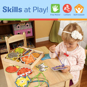 Alphabet Lacing Cards Q9