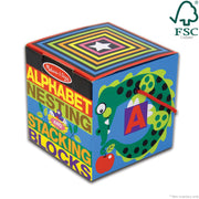 Alphabet Nesting and Stacking Blocks Z5