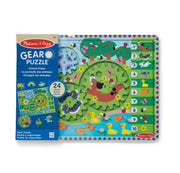 Animal Chase I-Spy Wooden Gear Puzzle V5