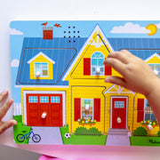 Around the House Sound Puzzle - 8 Pieces W7