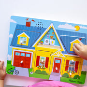 Around the House Sound Puzzle - 8 Pieces W7