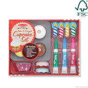 Bake & Decorate Wooden Cupcake Play Set L3