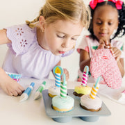 Bake & Decorate Wooden Cupcake Play Set V6