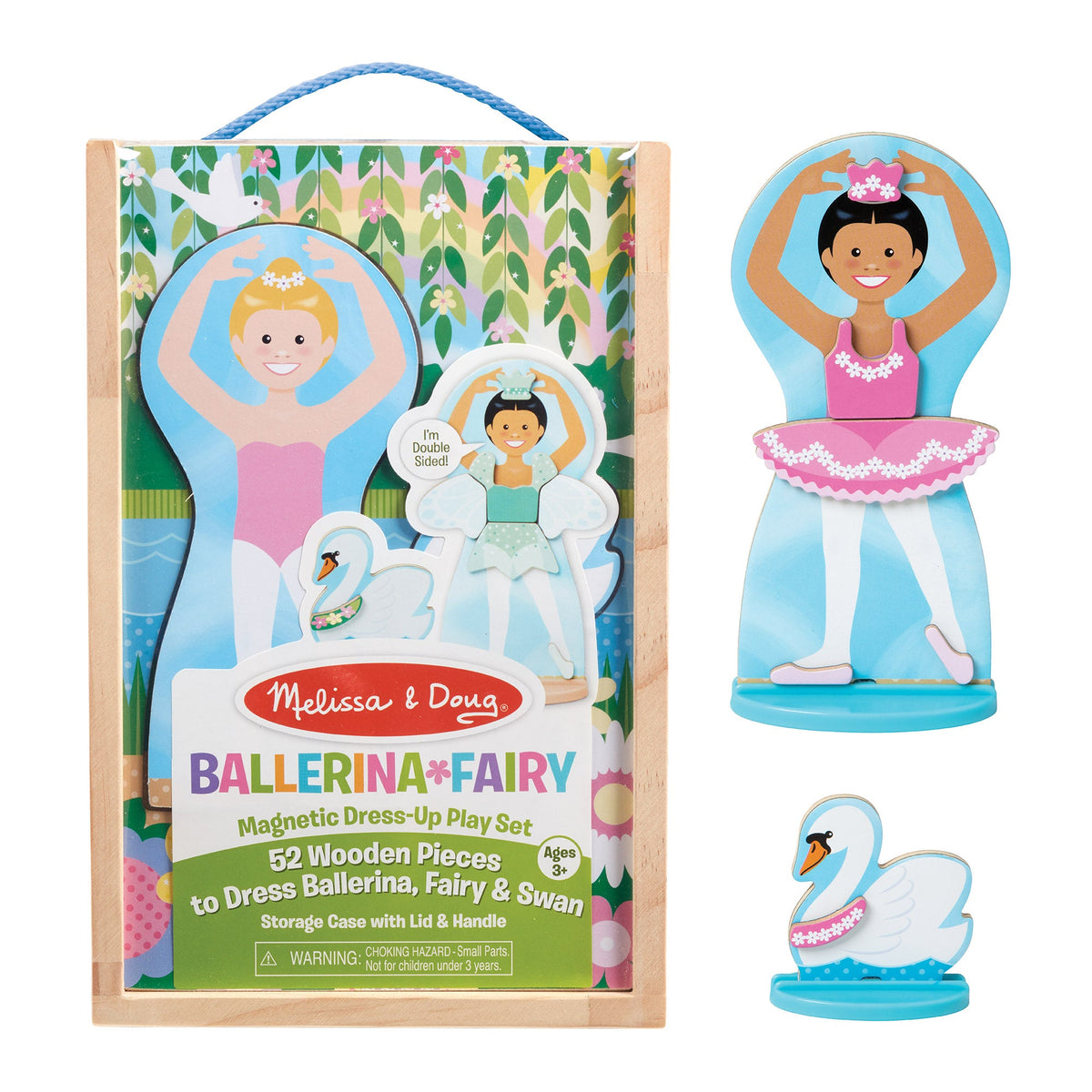 Ballerina/Fairy Magnetic Dress-Up Play Set J7