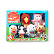 Barn Buddies Hand Puppets (6 Pc) T6