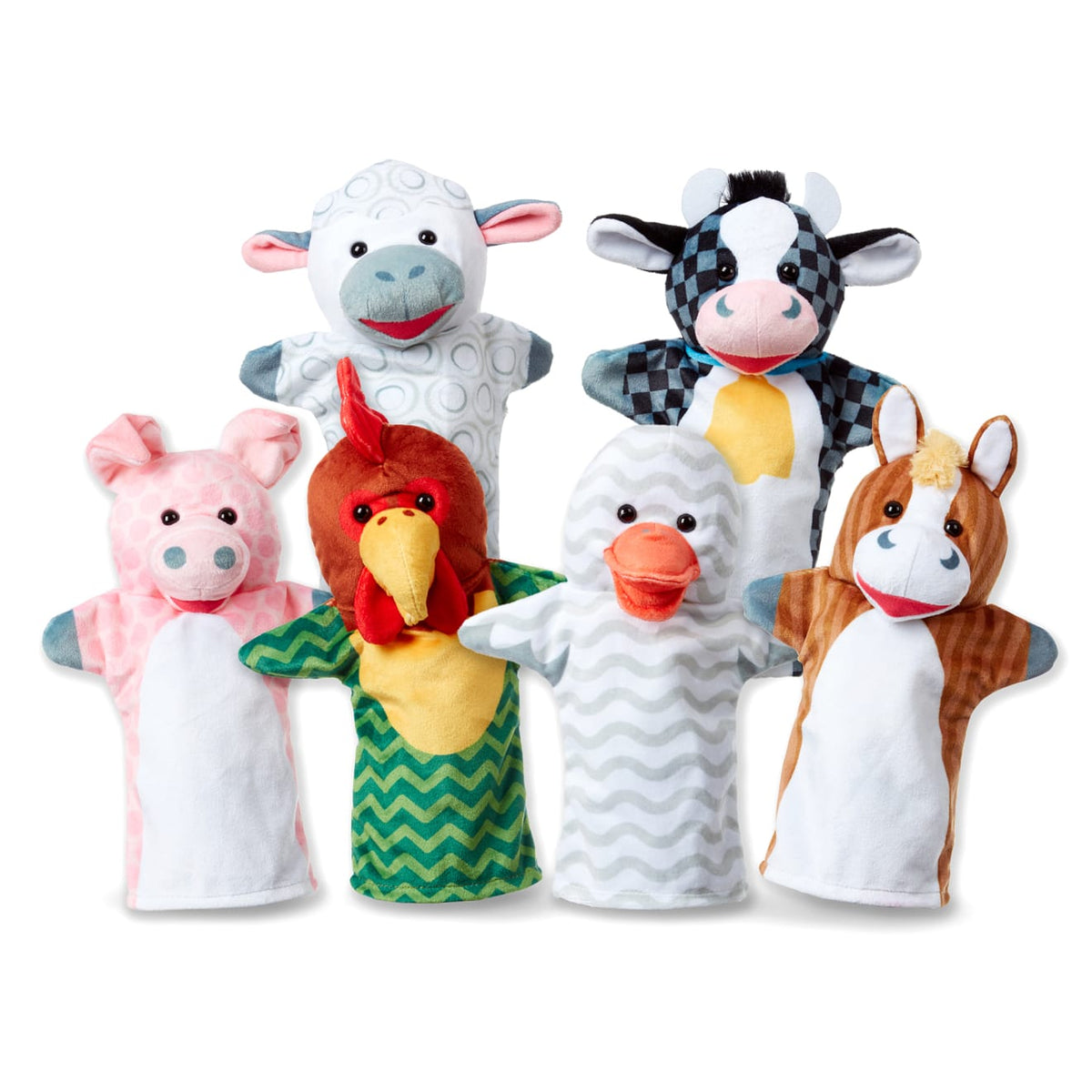 Barn Buddies Hand Puppets (6 Pc) Z5