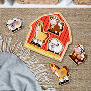 Barnyard Animals Jumbo Knob Puzzle - 3 Pieces E2