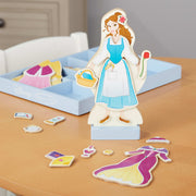 Belle Wooden Magnetic Dress-Up D2