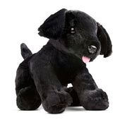 Benson Black Lab Puppy Dog Stuffed Animal L3