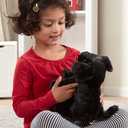 Benson Black Lab Puppy Dog Stuffed Animal L3