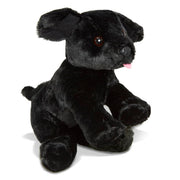 Benson Black Lab Puppy Dog Stuffed Animal L3
