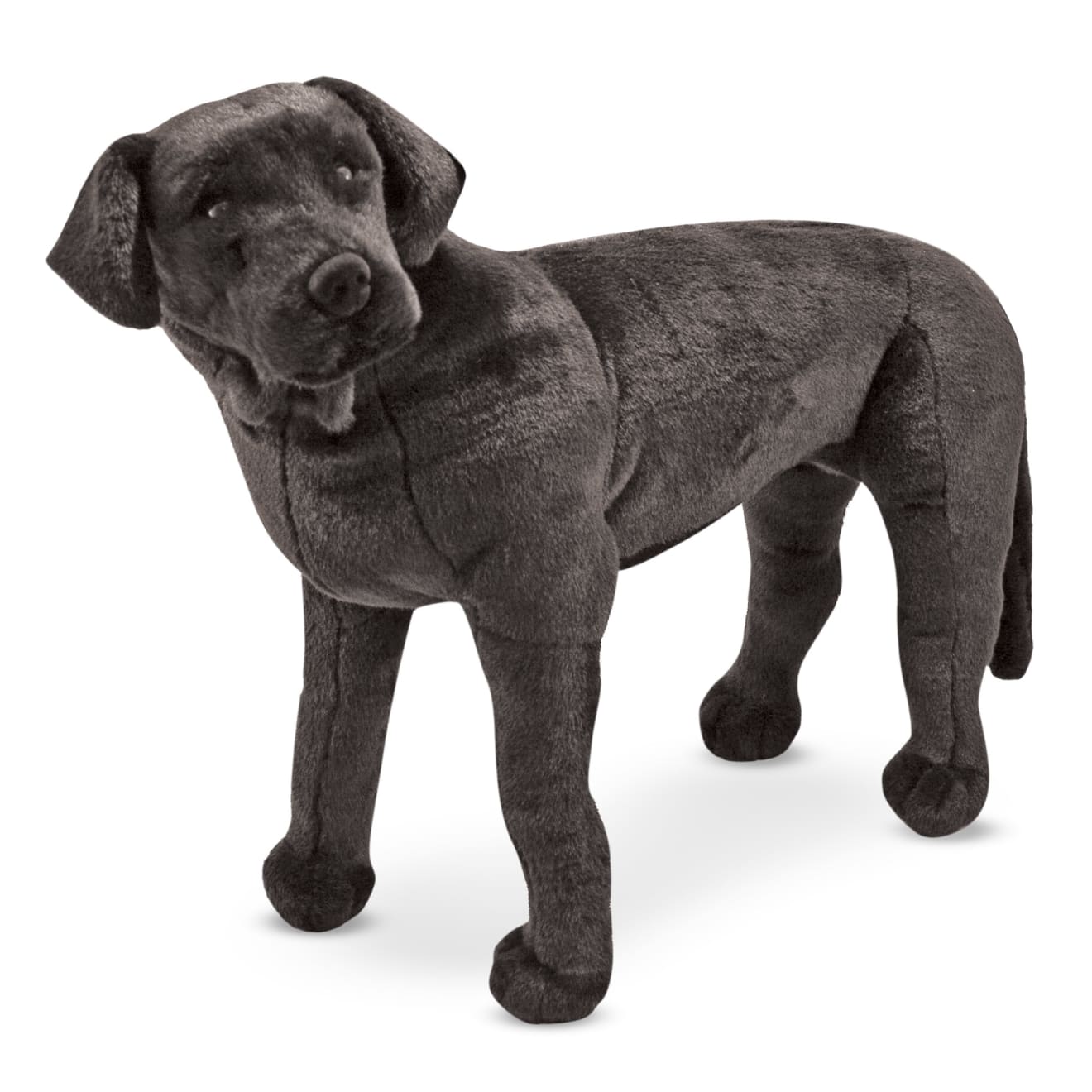 Black Lab Giant Stuffed Animal E8
