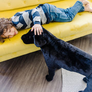 Black Lab Giant Stuffed Animal E8