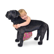 Black Lab Giant Stuffed Animal E8