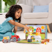 Blockables™ Play Sets Farm and Farm Friends 2-Pack Bundle E0