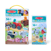 Blockables™ Play Sets Farm and Farm Friends 2-Pack Bundle H0
