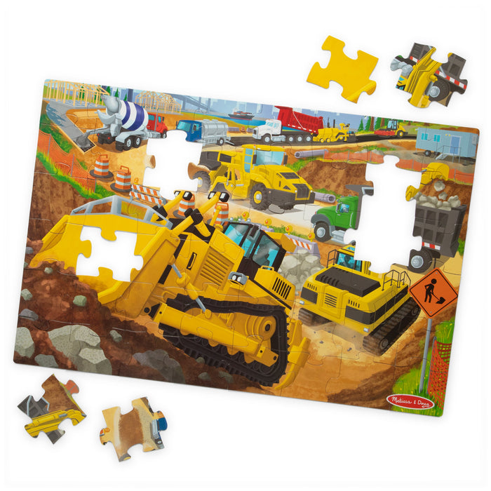 Building Site Floor Puzzle - 48 Pieces N2