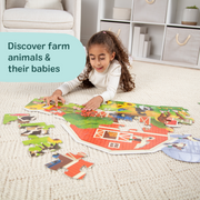 Busy Barn Shaped Floor Puzzle - 32 Pieces C7