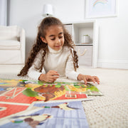 Busy Barn Shaped Floor Puzzle - 32 Pieces C7