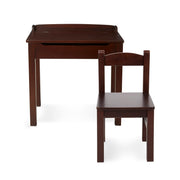 Child's Lift-Top Desk & Chair - Espresso P6