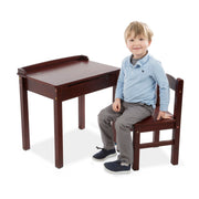 Child's Lift-Top Desk & Chair - Espresso P6