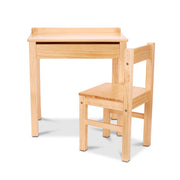 Child's Lift-Top Desk & Chair - Honey B6