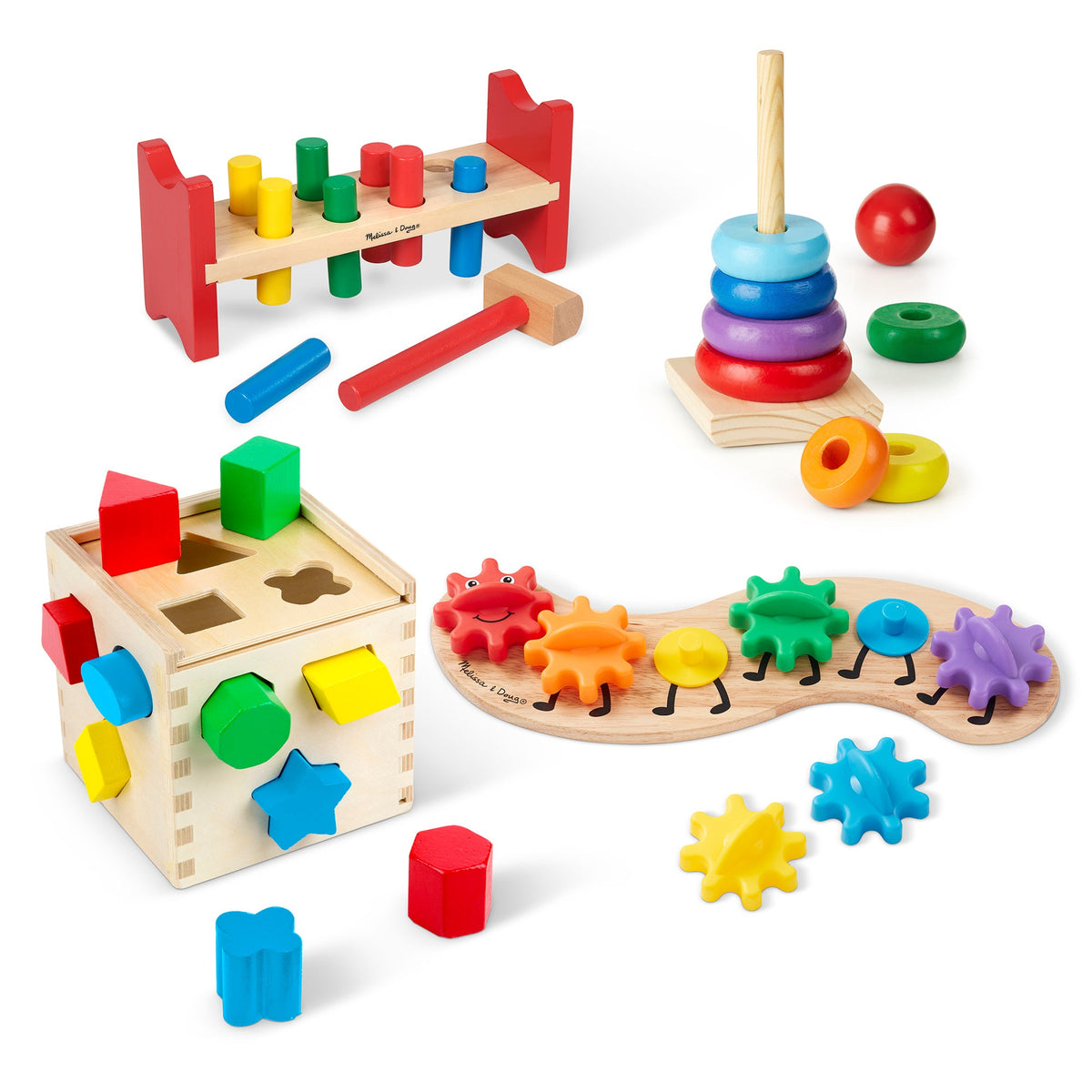 Classic Rainbow Learning Toys W2