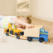 Classic Toy Dump Truck & Loader B1