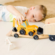 Classic Toy Dump Truck & Loader B1