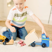 Classic Toy Dump Truck & Loader B1