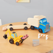 Classic Toy Dump Truck & Loader B1