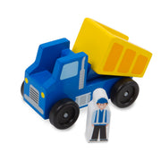 Classic Wooden Toy Construction Vehicle Set N8