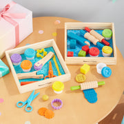 Clay Activity 2-Pack: Shape, Model & Mold; Cut, Sculpt & Stamp F6