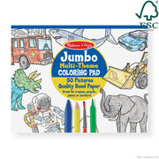 Coloring Pad 3-Pack: Animals, Vehicles, Multi-Theme B2